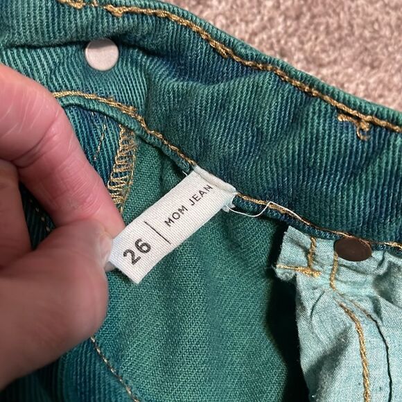 PacSun Blue Marine Mom Jeans 👖 Size 26 - Picture 5 of 12